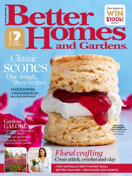 Cover image for Better Homes and Gardens Australia